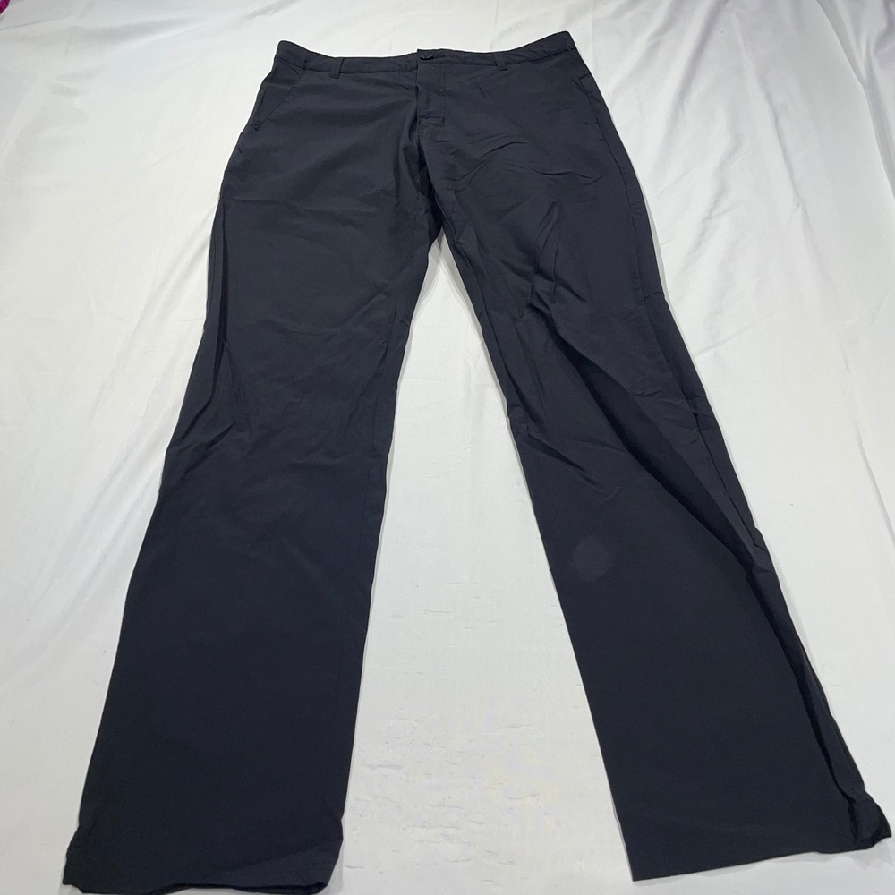Oakley Mens Regular Fit Performance Golf Hiking Pants Black Size 33 x 32.5